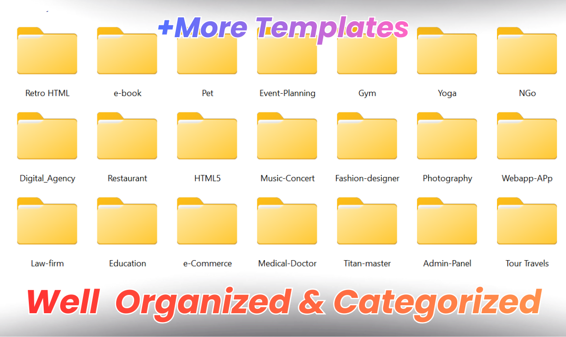 Categorized Folders Structure